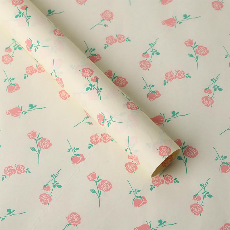 Exklusives florales Seidenpapier zum Einwickeln und Auslegen