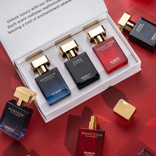 Arabian Aroma Signature Perfume Gift Set For Unisex| Luxurious Exotic Scent | Perfumes for Unisex With Long Lasting Fragrance | Eau De Perfume