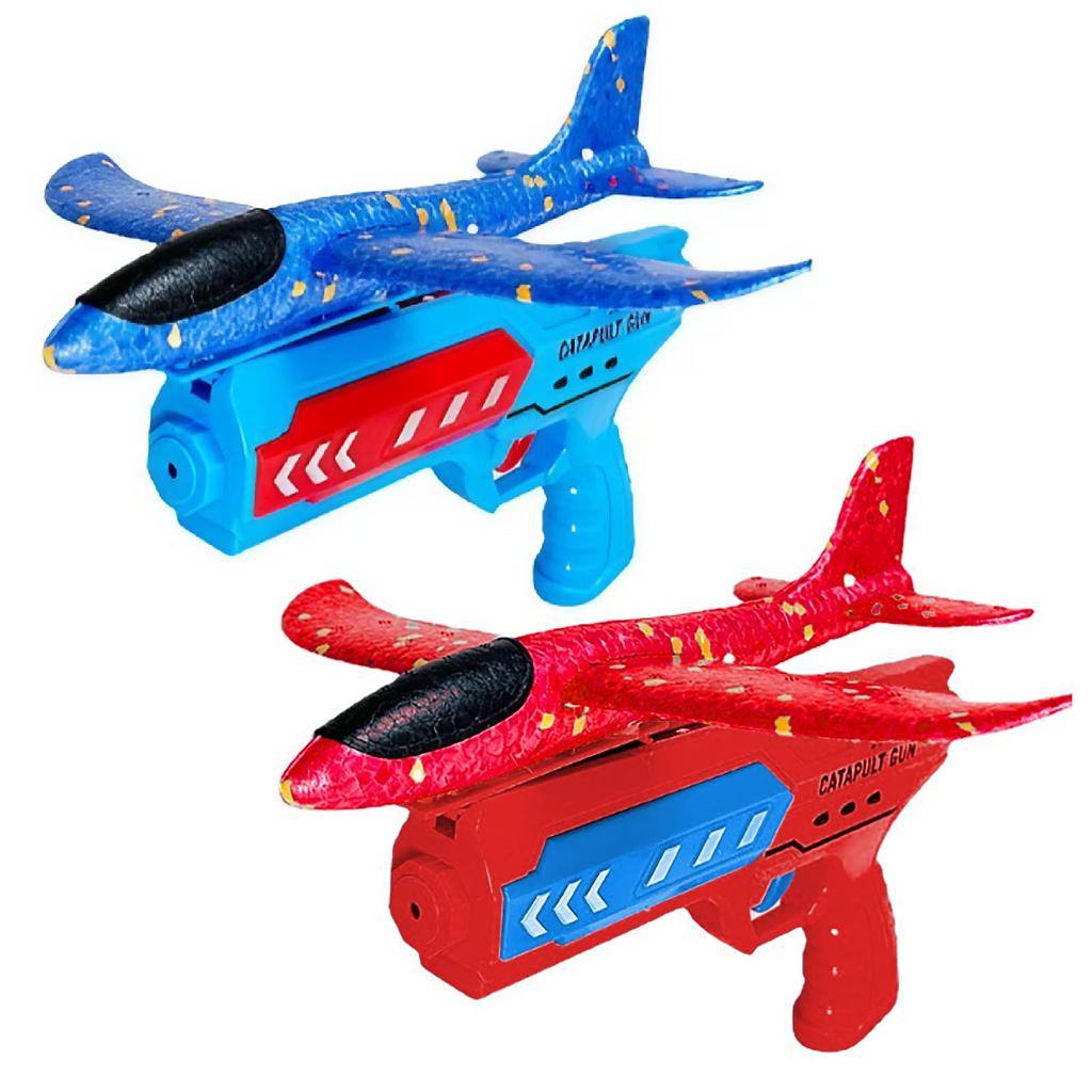 Boono Flyleke Glider Utendørs Lek Utendørs Lekeprodukter Utendørs Leker Park Lekeprodukter (1 Rød + 1 Blå)