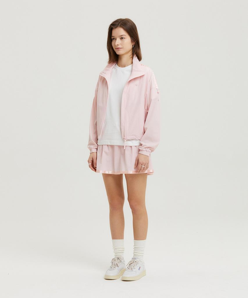 AVEN Flor String Flare Skirt Pink