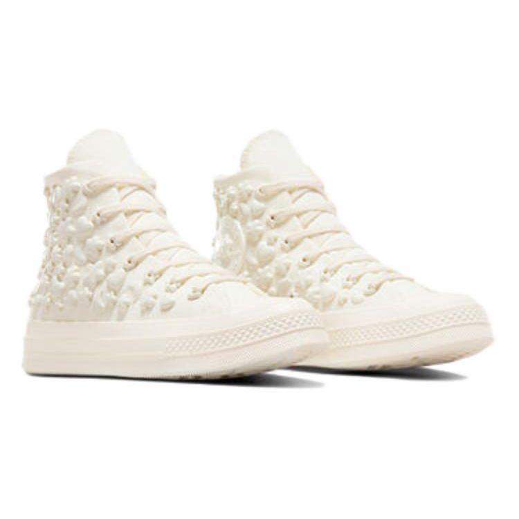 Converse Chuck 70 High 3D Charms Women Sneakers Cream Egret A06434C