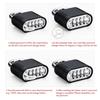 4 Digit Code Keyed Padlock Anti-theft Travel Suitcase Lock  Locker, Gym,Home Office