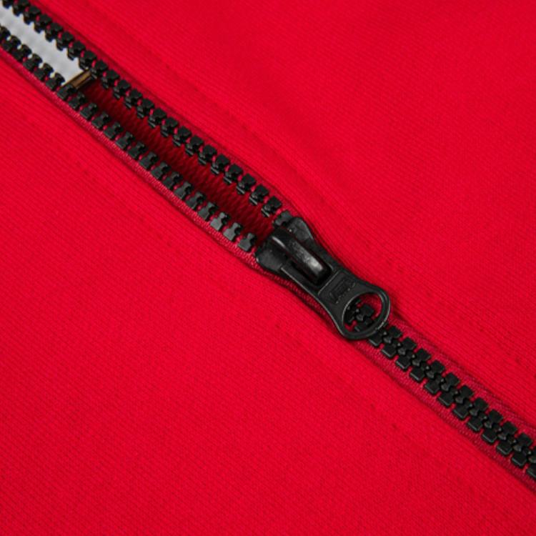 Vans Casual Zip-Up Hoodie Men outerwear Red VN0A4BP9FTZ