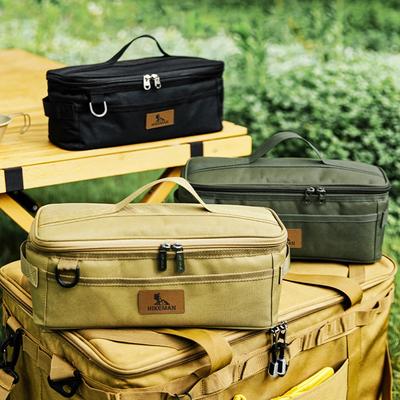 Organizador de Utensilios de Cocina Bolsa Portátil para Guardar Utensilios de Cocina Gran Capacidad Impermeable a Prueba de Humedad Suministros para Acampada al Aire Libre