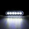 4/10pcs 6 LED 12V -24V External Side Marker Warning Tail Light Clearance Lamp Light Bar Car Truck Trailer RV Lorry Caravan ATV Bulbs 7