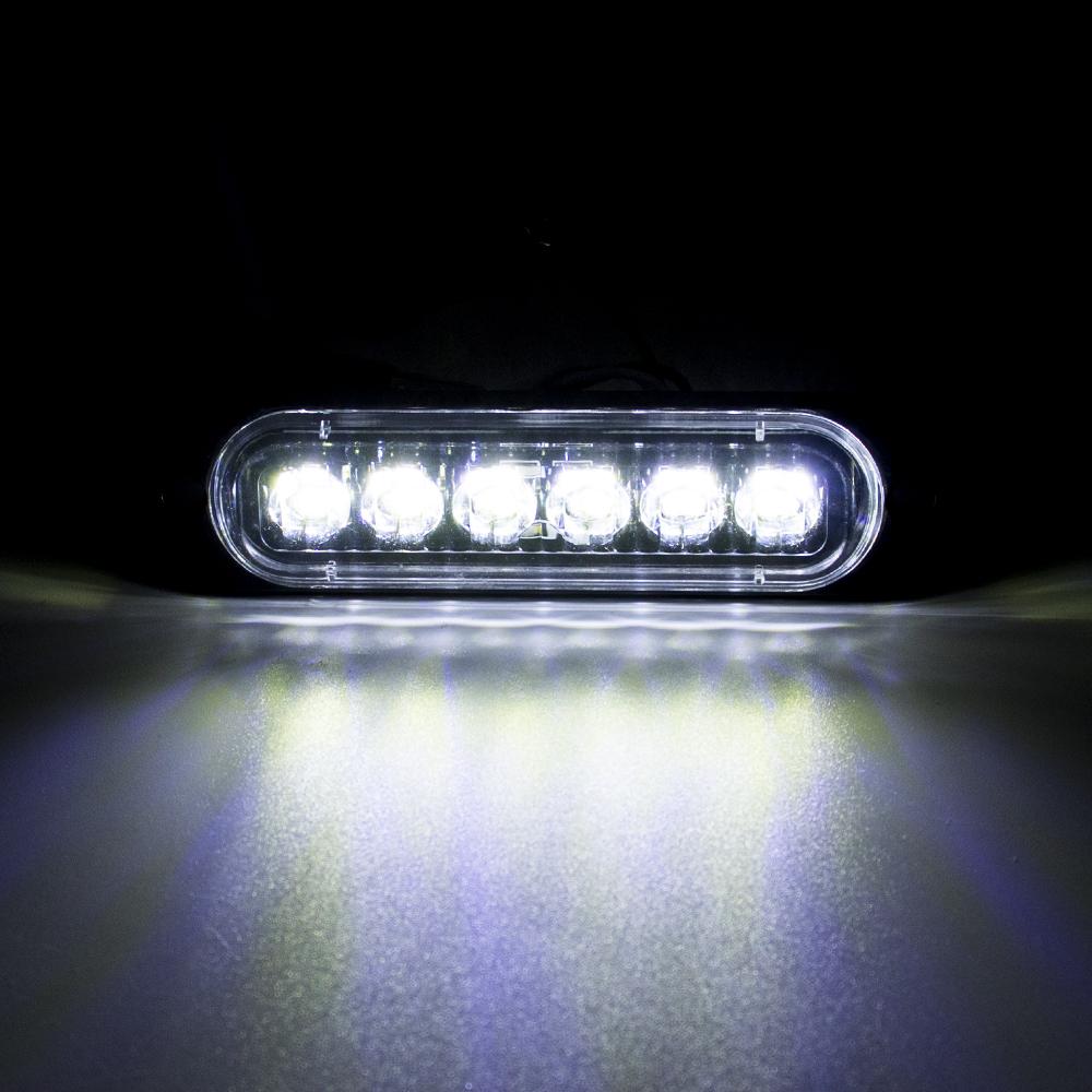 4/10pcs 6 LED 12V -24V External Side Marker Warning Tail Light Clearance Lamp Light Bar Car Truck Trailer RV Lorry Caravan ATV Bulbs 7