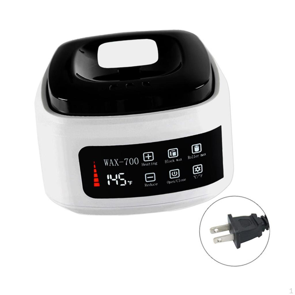 Electric Heater Machine for Women Men Hair Removal Adjustable Temperature