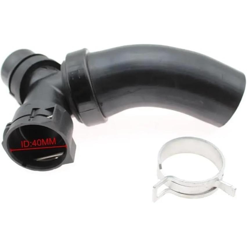 Thermostat To Radiator Hose T Connector Compatible with F150 5.0L 2011-2019 Model DR3Z8566A DR3Z8566B DR3Z8566B DR3Z8566A