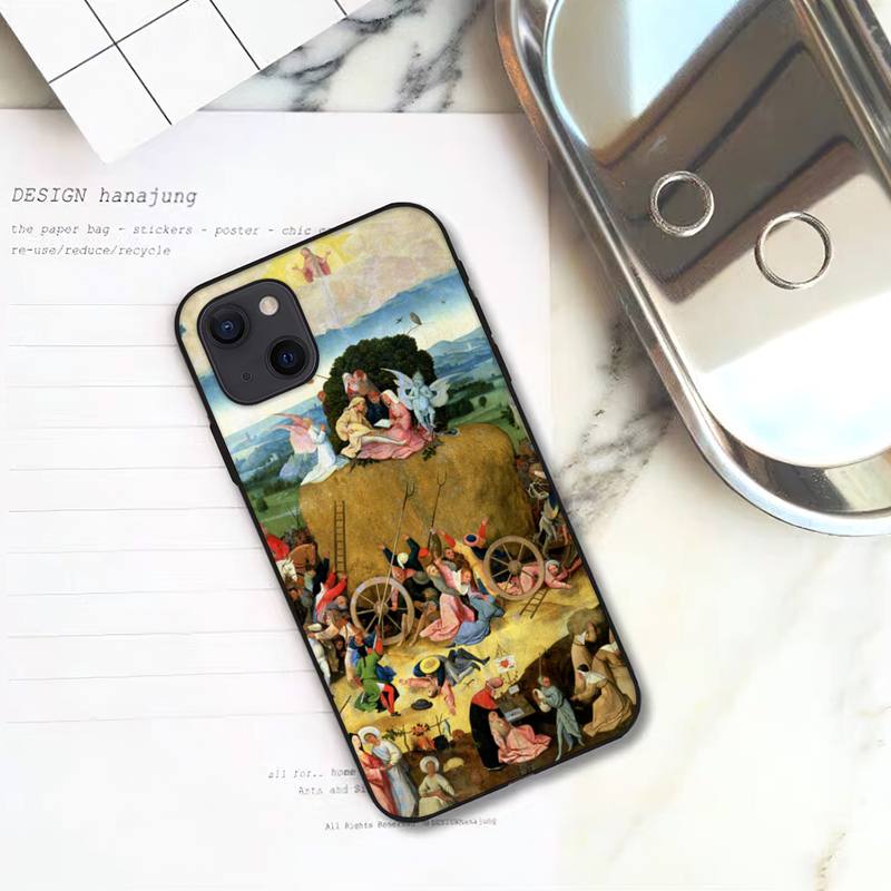 

Чехол для телефона Hieronymus Bosch для iPhone 11 12 Mini 13 14 Pro XS Max X 8 7 6s Plus 5 SE XR Shell iPhone14ProMax