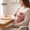 Hot Water Bag with Drawstring 2L Bottle Plush Cover, Pompom Lightweight Bag, Winter Warm for Hands, Feet, Stomach