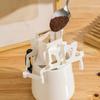 Portable Home Hanging Ear Coffee Filter Holder Stand Coffee Drip Rack for Filter Bag Paper Dripper Tools