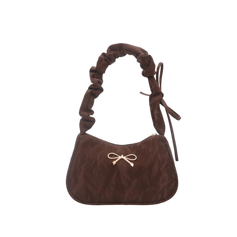 

Today s popular pleated shoulder strap cloud bag women s spring new versatile underarm bag butterfly shoulder bag