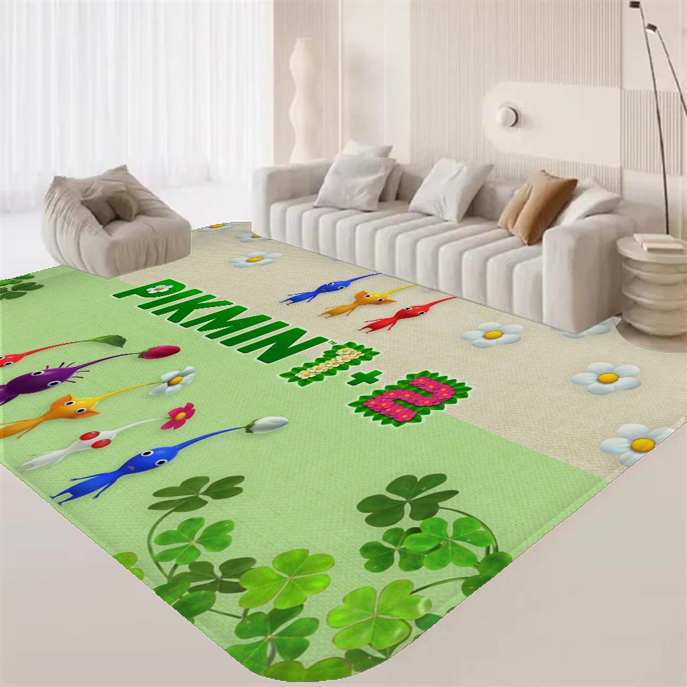 P-Pikmin Game Room Kitchen Mat Cheaper Anti-slip Modern Living Room Balcony Printed Modern Home Decor