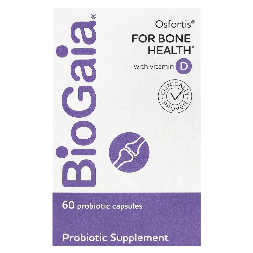 BIOGAIA Osfortis, που περιέχει βιταμίνη D, 60 κάψουλες