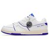 AOYU Slip Resistant Shock Absorbers With Abrasion Resistant Properties Low Top Skateboard Shoes Men's White Blue Sneakers 112248026-3