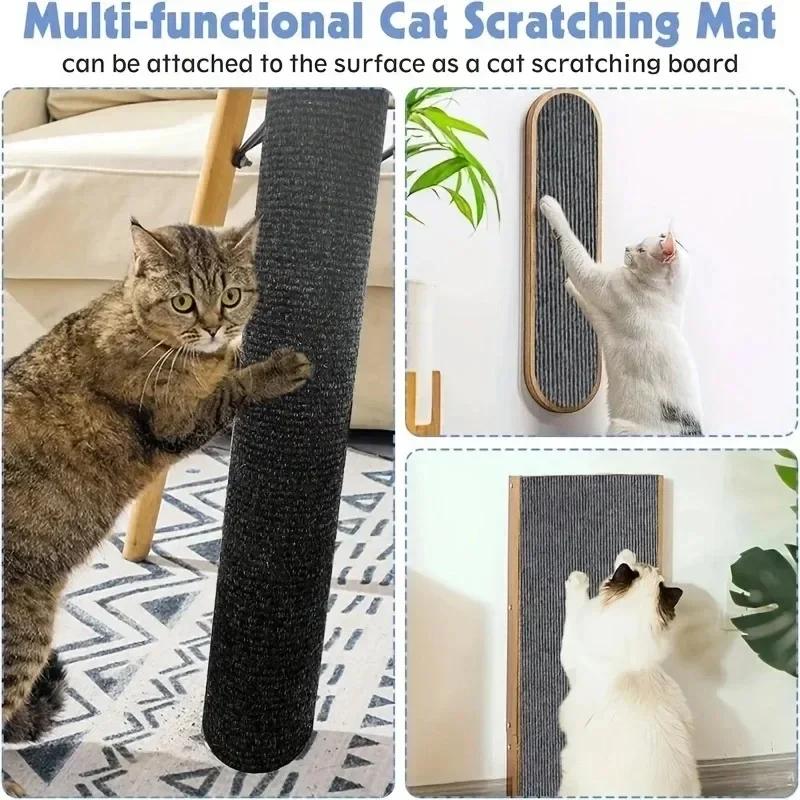 Anti-cats Scratch Sofa  Scratching Post Cats Claw Sharpening Trimmed Self Adhesive Carpet Scratcher Supplies Pet Products Home