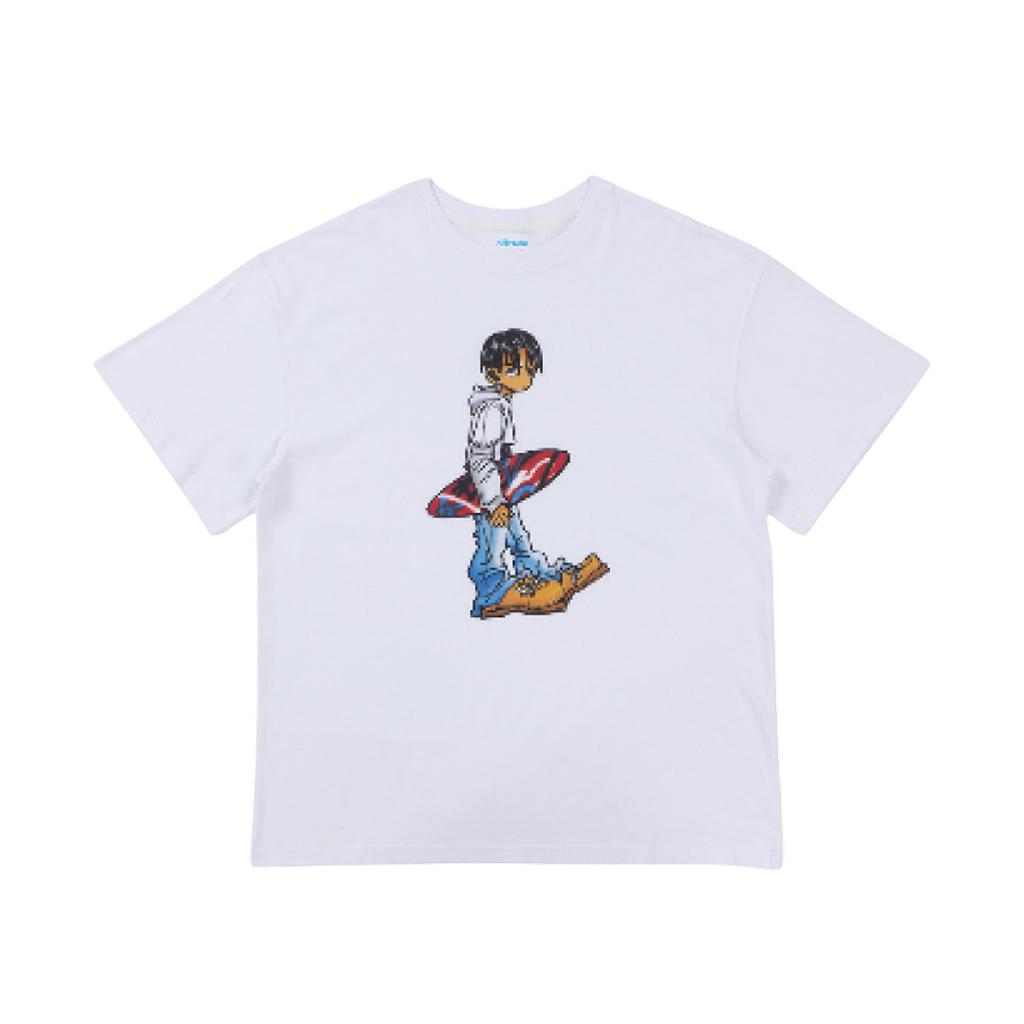 2025 NCT Wish Pop Up Find Your Color Illustration T-Shirt Riku Ver.