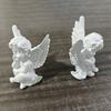 Little Angel Figurine, Resin Cherub Angle Sculpture, Remembrance Healing Sympathy Gift for Bedroom, Shelf, Office Desk Decor