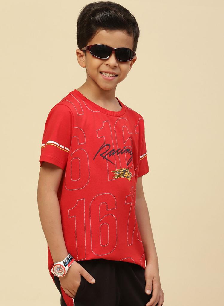 Monte Carlo Boys Round Neck T-Shirt