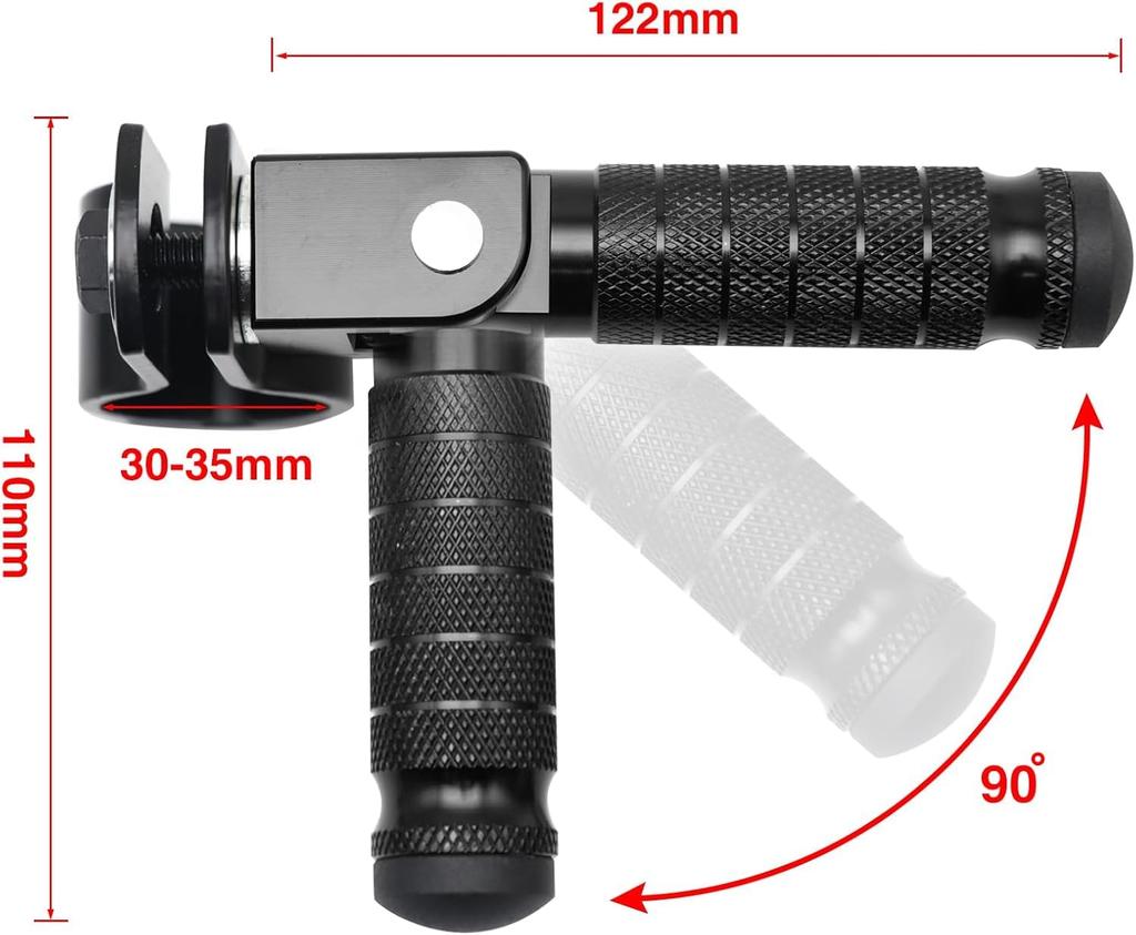 M 8 Motorcycle Pedal Bike Folding Foot Nail Forefoot Nails Rear Foot Nail Electric