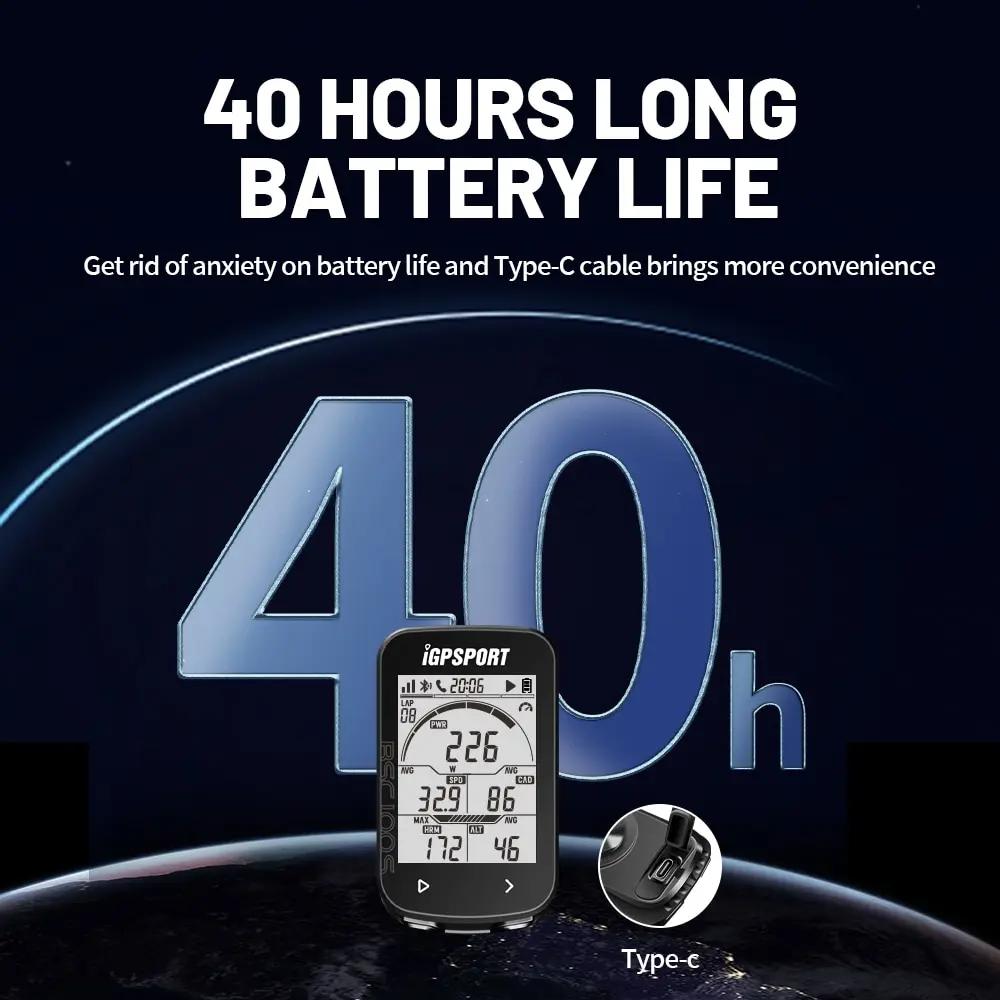 Cyklistický počítač GPS IGPSPORT BSC100S Cyklistický bezdrátový rychloměr na kolo Digitální stopky Cyklistický počítač ujetých kilometrů Cyklistický počítač