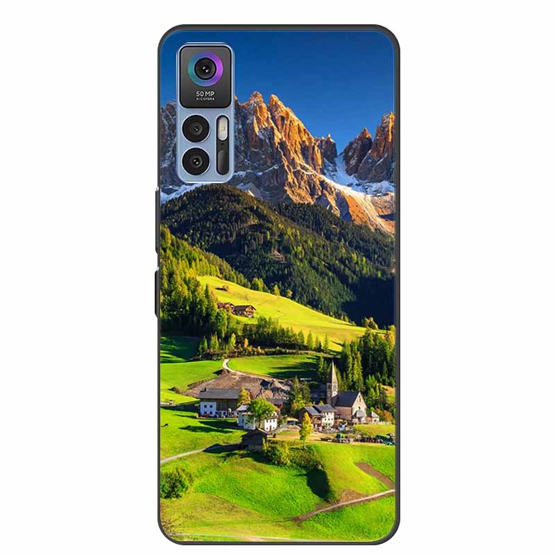 For TCL 30 Plus Case Luxury Soft Silicone Back Cover Phone Case for TCL 30 SE Coque TCL 30 5G for TCL 30+ Protector T676J Fundas