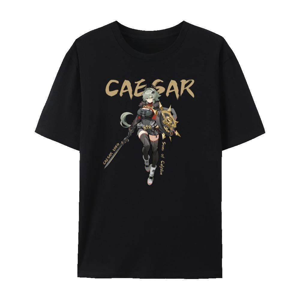 Zenless Zone Zero All Character's Impression Graphic Short Sleeve Cotton Crewneck T-Shirt