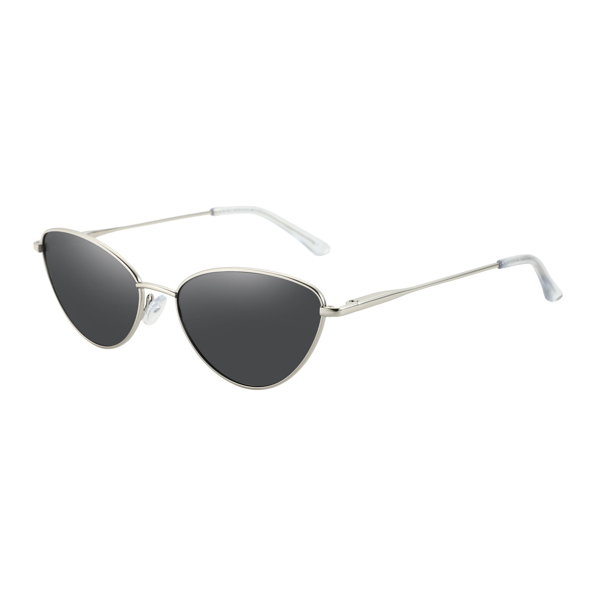 

ZENOTTIC Ladies Fashion Small Cat Eye Sunglasses Fashion Narrow Metal Frame Polarized Sun Glasses UV Protection for Women ZENOTTIC