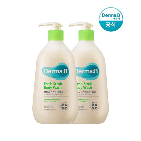 

Derma B Fresh Scrub Body Wash 420ml x 2