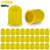 BFL1 100Pcs/Lot Wearproof Plastic Auto Wheel Tyre Tire Valve Stem Caps Covers, Artight Seal Heavy Duty, on The Nipple Car Accessries
