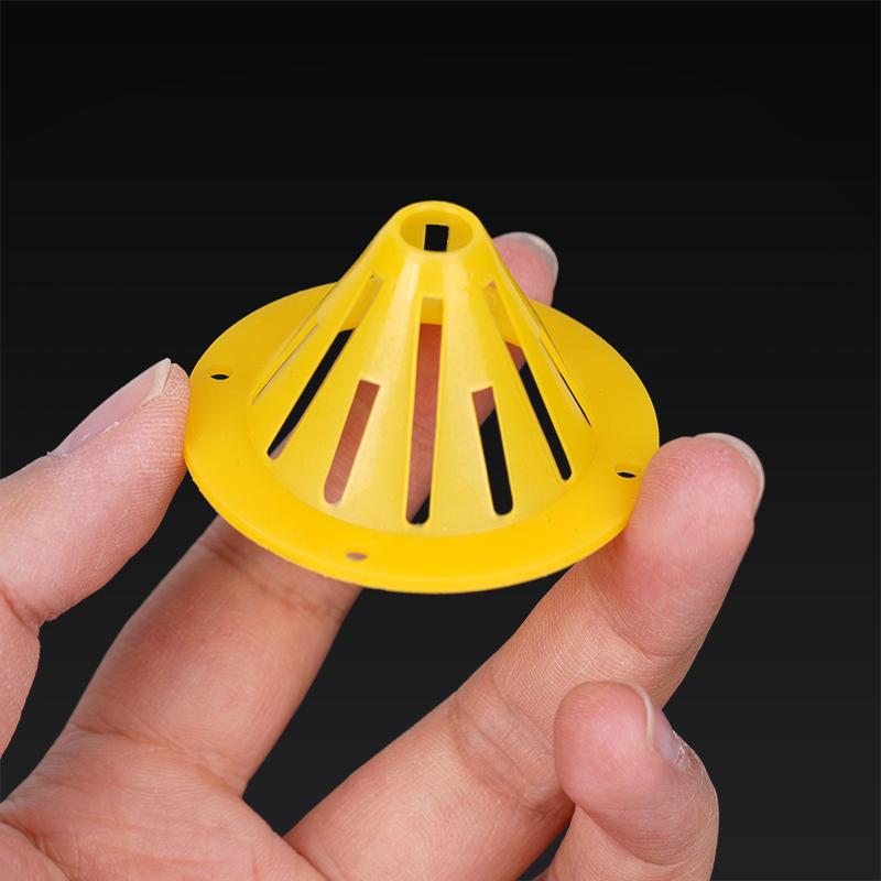 10pcs Beehive Entrance Exit Cone Plastic Beehive One Way Entrance Gate Vent Hole Bee Escape Honey  for Trapping Wasps
