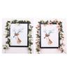 2 Pcs Rose Garlands Artificial Rose Vines Faux Flower Garlands