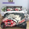 Nome Personalizzato 1. Set Copripiumino Trapuntato con Fantasia FC Köln Decorazione per la Casa Regalo (1 * copripiumino + 2 * federe senza imbottitura)