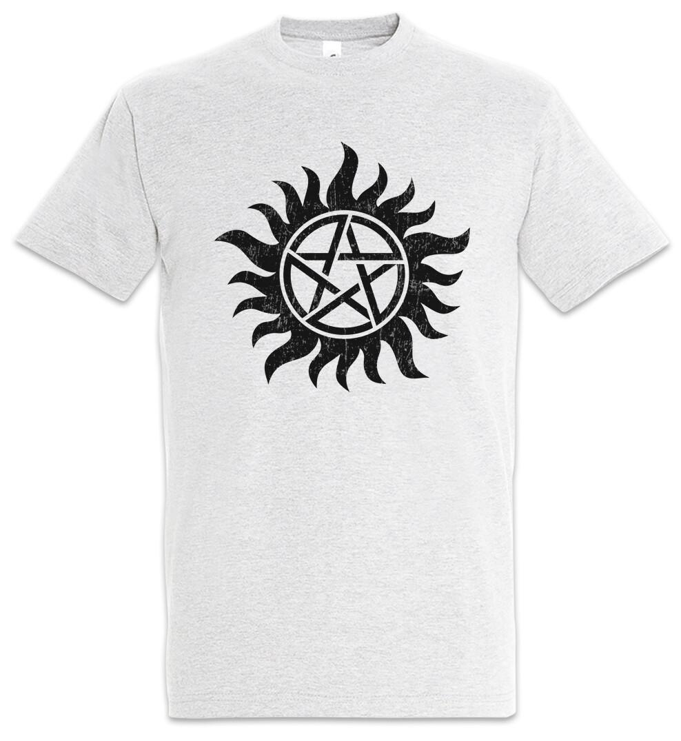 Anti Possession Symbol Herren T-Shirt Fun Logo Pentragramm Pentacle Supernatural XXXL