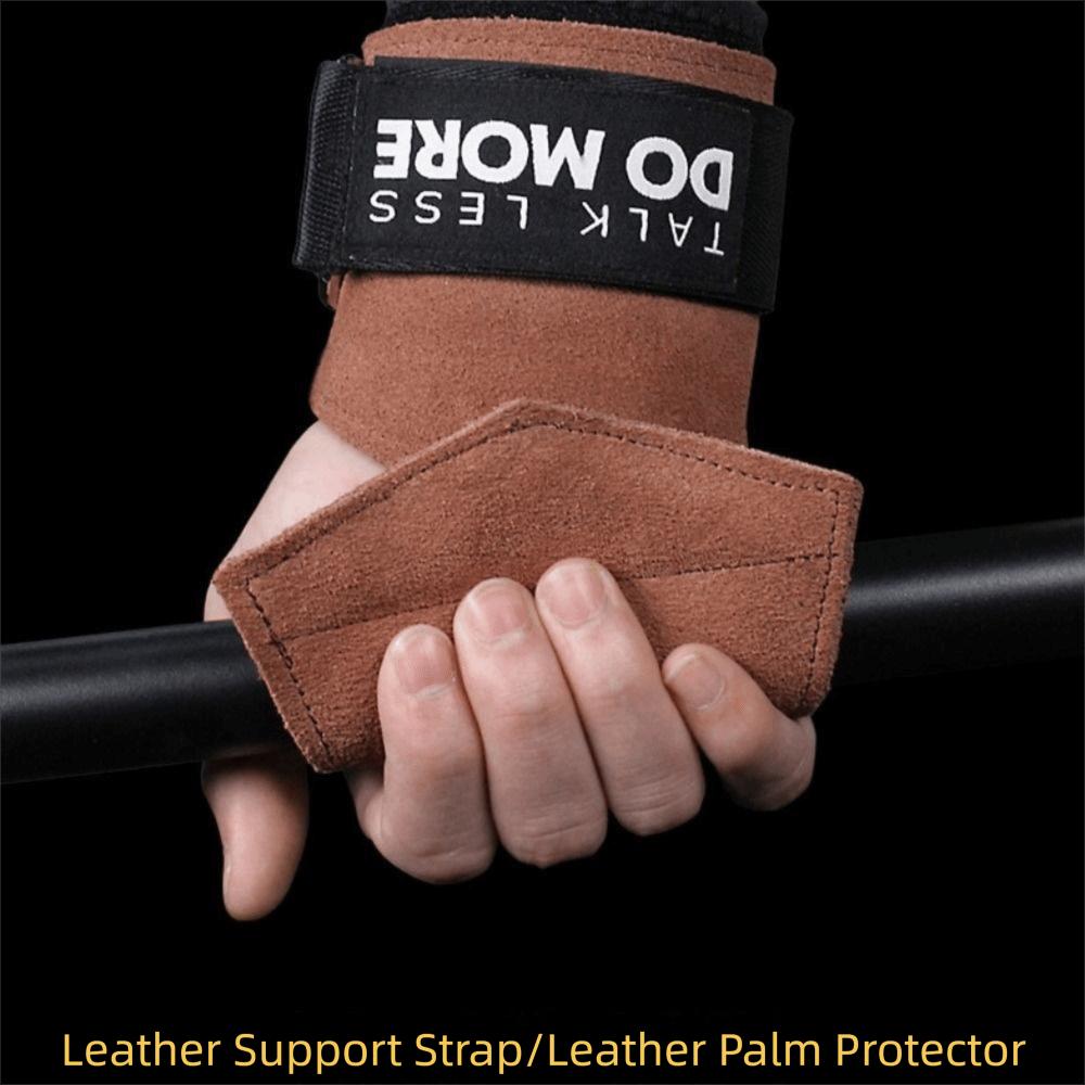 1 Pair Thicken Fitness Power Straps Non-slip Deadlift Power Straps Sports Wrist Pads  Build Muscle