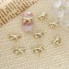 20Pcs Minimally Designed Three-dimensional Horse Nail Decor Alloy Nail Art Charm Manicure Decoration Accessories