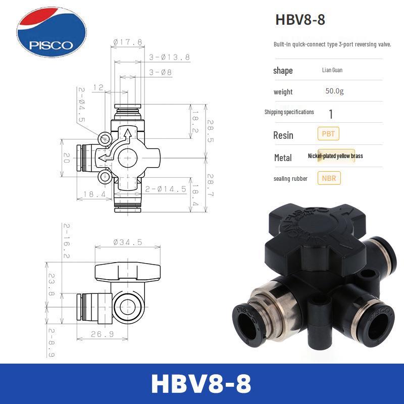 

Imported PISCO HBV Series Directional Control Valve