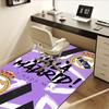 1 buc Real Madrid, Club de Fotbal, Echipă Sportivă Covoraș Birou Poliester Moale Covoraș Intrare Lavabil Non