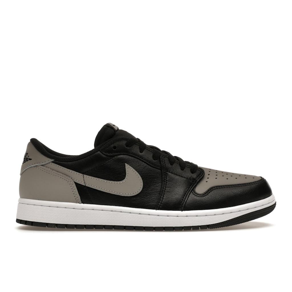 Air Jordan 1 Retro Low OG Shadow 2024 Unisex Sneakers Black Medium-Grey White CZ0790-003