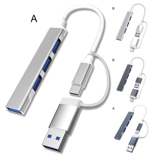 Bağlantı İstasyonu Sürücüsüz Geniş Uyumluluk Hafif Bilgisayar Hub'ı 5 Gbps USB'den USB'ye Bağlantı İstasyonu Ayırıcı Hub Bilgisayar Aksesuarları