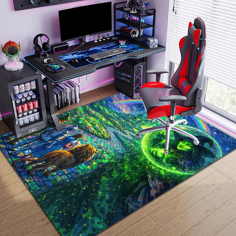 1PC The Wizard of Oz Rug - Home Decoration Carpet For Living Room Bedroom Flooring Computer Chair Area Rug