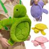Zaino Bambola Peluche Tartaruga Carina Cartone Animato 40cm Morbido Alta Qualità Colorato Giocattolo Peluche Tartaruga Decorazione Casa Regalo Per Bambini