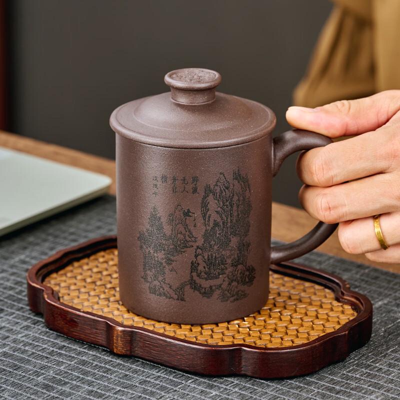 Yixing Purple Clay Teacup Set