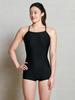 BARREL Basic Ankle Bag Half-Body Swimsuit Black (B6Swswh011Blk)