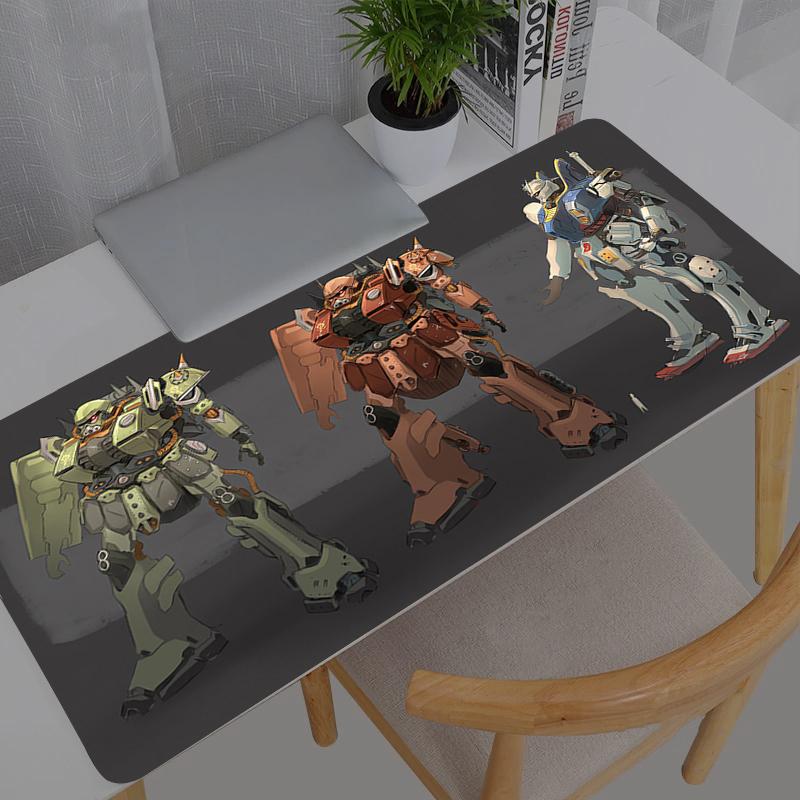 Mouse Pad XL Lockedge Mobile Suit Gundam Large Gaming Accessories Computer Gamer Keyboard Mouse Mat Desk Mousepad For Csgo