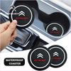 Car Cup Mat Anti-slip Bottle Holder Coasters for Citroen C4 C3 C5 C1 DS3 DS5 DS4 Berlingo Jumper ZX Xsara 2 Spacetourer Numero 9 Tubik
