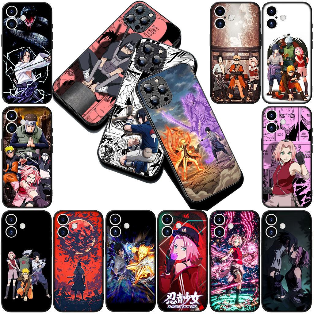 Haruno Sakura Narutos Uchiha Sasuke Phone Cover for Motorola Moto Edge 70 60 Fusion NEO Pro G Stylus G56 G96 G04 G05 20 Case