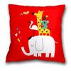 Cushion Printed Cartoon Cover Throw Pillow Case Sofa Car Home Decoration Garden