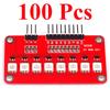 2~100Pcs 5050 RGB Full Color LED Water Flow Light Module Programmable Lamp Board Accessories For Microcontroller Smart Car Robot