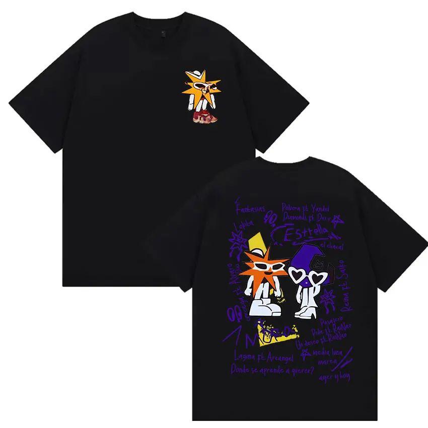 Rapper Album Tour 2025 Merch Tee Shirt Men's Women Harajuku Fashion Vintage T-shirt Casual Loose Cotton Oversized T Shirt Unisex